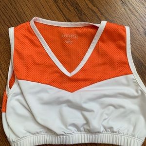 80s vintage athleta crop top